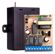 RECEPTOR UNIVERSAL COM FONTE 433,92MHZ 2 CANAL IPEC