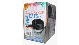 CABO DE REDE CAT5E UTP CMX 4 PARES COBRE 305M 2FLEX