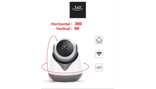 CAMERA IP ROBO ONVIF/P2P WIFI DE MESA