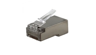 CONECTOR 2FLEX RJ45 MACHO BLINDADO GOLD