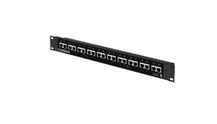 JFA PATCH PANEL 10 PORTAS 10/100 FAST 12 A 48V