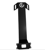 GAREN - SUPORTE EXTERNO LEITOR FACIAL DUPLO PRETO (F01806-PT)