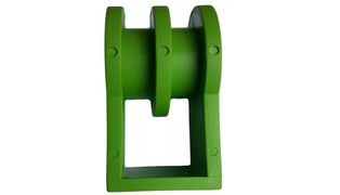 SUPORTE ISOLADOR FECHADO 2 VIAS VERDE