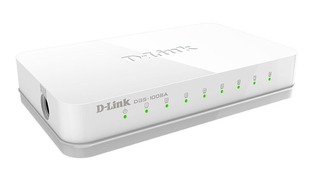 SWITCH 8 PORTAS GIGA DGS-1008A D-LINK