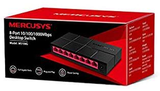 SWITCH MERCUSYS MS108G 8P 10/100/1000 GIGABIT