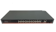 SWITCH 24 PoE (48V) 400W 24G+2Up Link +2SFP