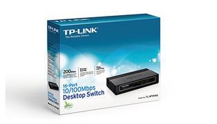 SWITCH TP-LINK 16P TLSF1016D 10/100