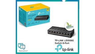 SWITCH TP-LINK 8 PORTAS GIGA LS1008G