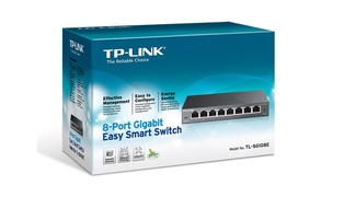 SWITCH TP-LINK 8 PORTAS GIGA TL-SG108E