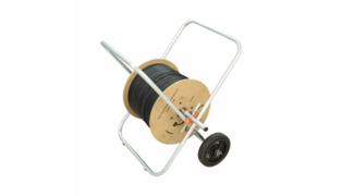 CARRINHO PARA BOBINA FIBRA DROP C/ MESA